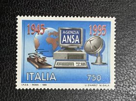 意大利邮票--1995通信1全