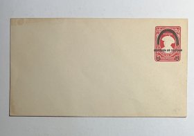 菲律宾  1940年代 邮资封 加盖改值 1枚 外国  邮票