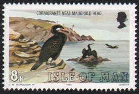 V150   马恩岛1983年珍稀捕鱼的鸟类邮票【马恩岛】