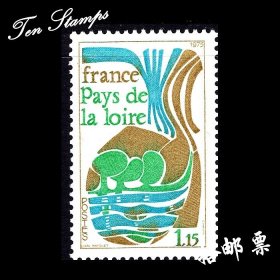 法国邮票 1975 卢瓦尔旅游 1全新  307