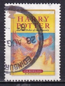 WJ31-03 英国邮票 2007 电影 哈利波特 1枚 信销