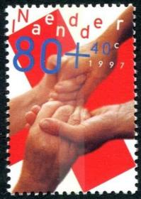 荷兰1997红十字附捐1全新