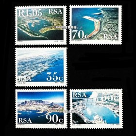 南非邮票 1993年 旅游风光世界遗产弗洛勒尔角 4全