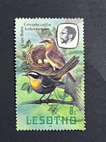 动物旧票--莱索托邮票1981鸟类