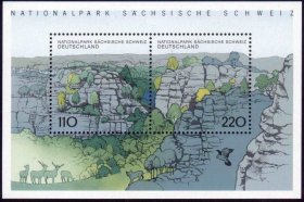 德国邮票1998：萨克森瑞士国家公园