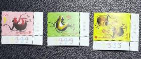 2016年猴年邮票，新加坡邮政发行