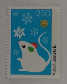 韩国2008年生肖鼠年邮票1全