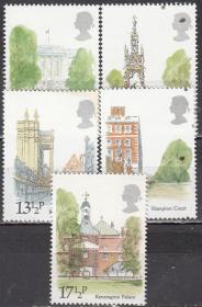 英国1980年《伦敦名胜》邮票