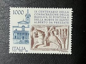 意大利邮票--1995浮雕1全