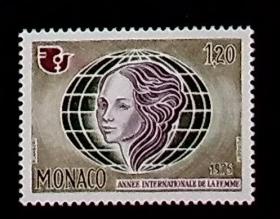 摩纳哥 1975年 国际妇女年 1全新
