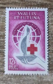 瓦利斯和富图纳 1963年红十字1全 雕刻版 MNH