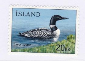 冰岛1967年邮票408鸟类