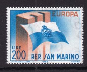 圣马力诺1963年邮票781欧罗巴
