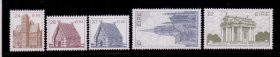 M8爱尔兰邮票 1985-88建筑普票
