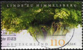 德国邮票 2001 自然信销单枚一套