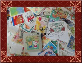 外国邮票卡通动画类儿童六一节礼物专题100枚不同