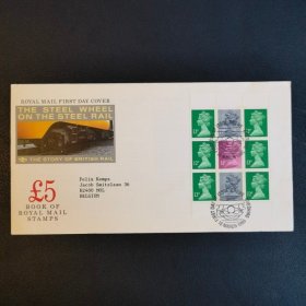 英国1986年梅钦邮票首日封一枚