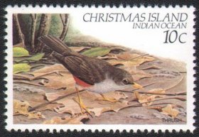 V151   圣诞岛1982年珍稀鸟类邮票【圣诞岛】