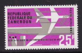 喀麦隆  1966年   航空公司  1全新