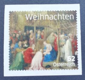 圣诞节邮票2014年奥地利名画邮票