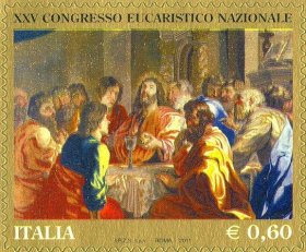 意大利邮票2011 congresso eucaristico nazionale 全新
