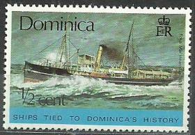 多米尼加1975年邮票-船