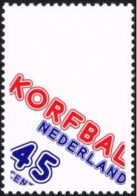 荷兰邮票 1978年 体育运动 篮球 1全新原胶全品