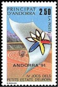 法属安道尔1991年第四届欧洲小国运动会 1全
