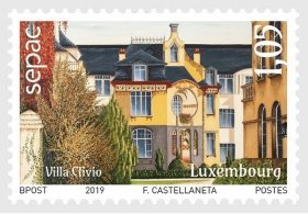 卢森堡邮票：2019 SEPAC - 老房子