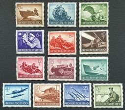 德国1944年国防军建设13全新 MNH