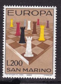 圣马力诺1965年邮票842欧罗巴