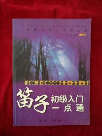 【12架1排】民族乐器大教室丛书：笛子初级教程 看好图片下单 书品如图