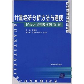 计量经济分析方法与建模：数量经济学系列丛书 清华大学出版社