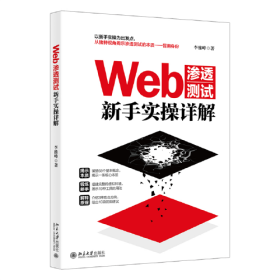 正版书 web渗透测试新手实详解