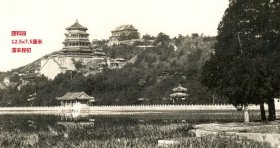 1910年代清末民初北京颐和园老照片一组5张，照片保存极好，构图颇具艺术性，清晰度极高