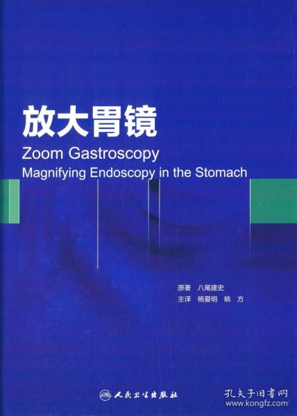 放大胃镜(翻译版) 八尾建史原著/杨爱明译 人民卫生出版社 9787117207775