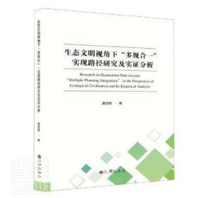 生态文明视角下“多规合一”实现路径研究及实验分析