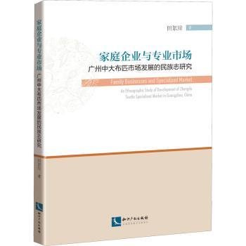 全新正版图书 家庭企业与专业市场(广州中大布匹市场发展的民族志研究)田絮崖知识产权出版社有限责任公司9787513076180 布料市场经济发展研究广州普通大众