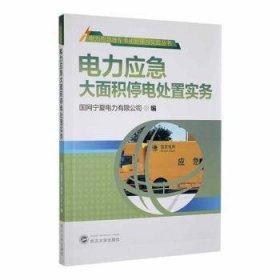 全新正版图书 电力应急大面积停电处置实务国网宁夏电力有限公司武汉大学出版社9787307231115