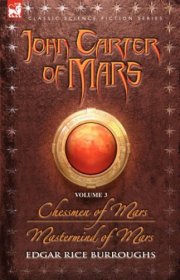 英文书 John Carter of Mars: Chessmen of Mars & Mastermind of Mars by Edgar Rice Burroughs