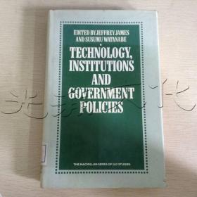 Technology Institutions and Government Policies