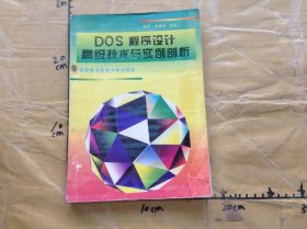 DOS程序設(shè)計(jì)高級(jí)技術(shù)與實(shí)例剖析