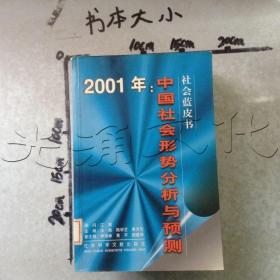 2001年:中国社会形势分析与预测