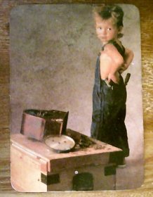 年历卡：欢迎到交通银行参加储畜.外国小男孩.背面年历卡.1992年.共1张