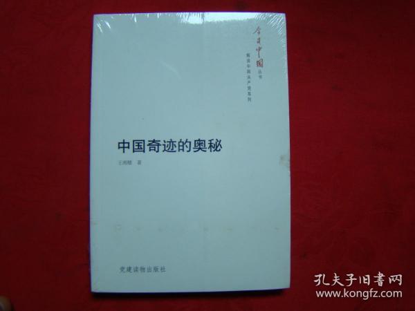 今日中国丛书——中国奇迹的奥秘（未开封）