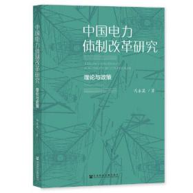 中国电力体制改革研究