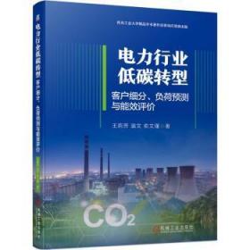 全新正版图书 电力行业低碳转型:客户细分、负荷预测与能效评价王莉芳机械工业出版社9787111732501