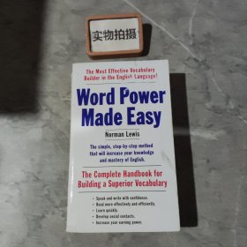 Word Power Made Easy: The Complete Handbook for Building a Superior Vocabulary 英文原版