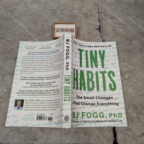 英文原版 Tiny Habits 福格行为模型 英文版 进口英语原版书籍