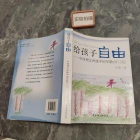 给孩子自由：中西理念冲撞中的早教